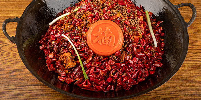 Olla picante tradicional Chongqing （Vegana）正宗重庆麻辣锅 （清油锅底）